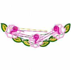 Flowers And Tree Embroidery Design 9 Flowers And Tree Embroidery Design 9